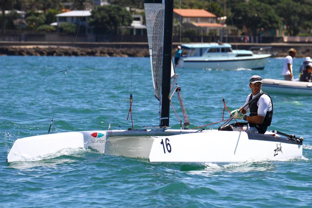 Int. A-Class Catamaran World Championship, Day 5, Takapuna NZ © Richard Gladwell www.photosport.co.nz